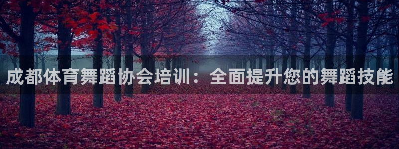 尊龙凯时取款24小时不到账：成都体育舞蹈协会培训：全