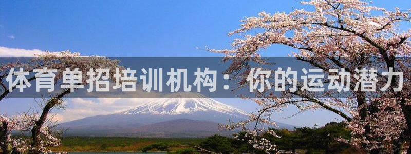 尊龙新版app：体育单招培训机构：你的运动潜力