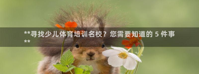 尊龙现金一下指导AG发财网：**寻找少儿体育培训名校