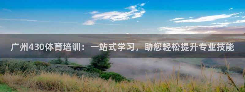 凯时国际网站域名：广州430体育培训：一站式学习，助